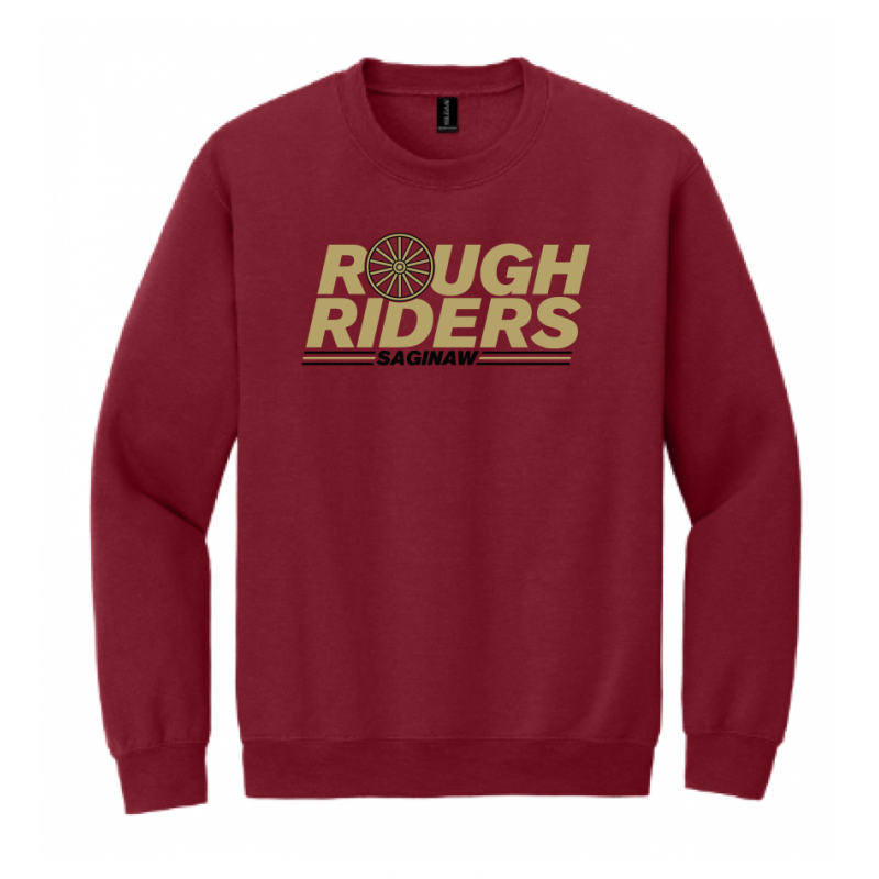 Adult Wagon Wheel Cardinal Crew