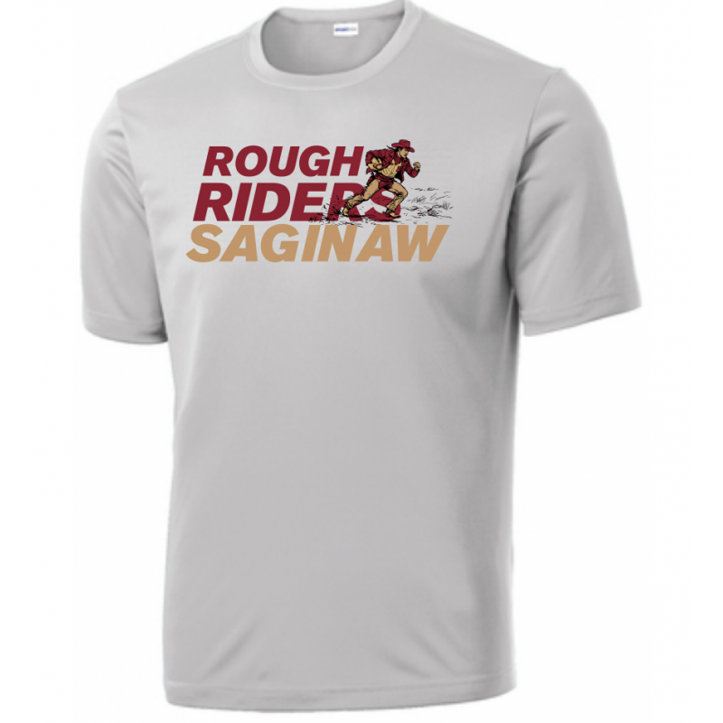 Adult RRS Perfrormance Grey Tee