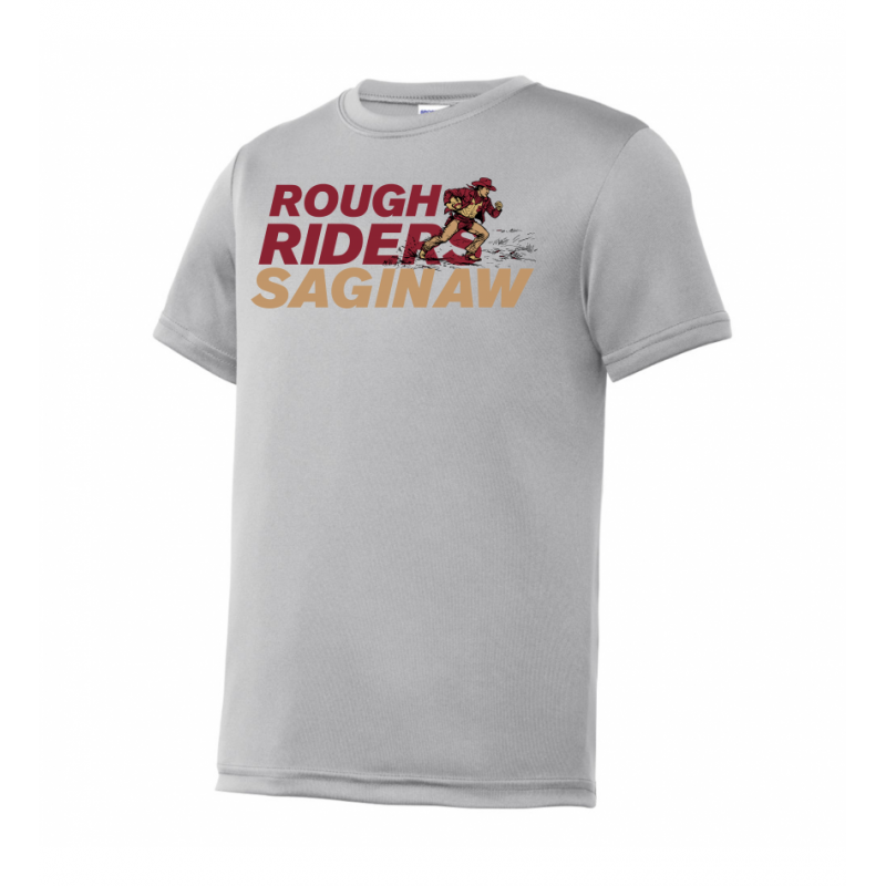 Youth RRS Perfrormance Grey Tee