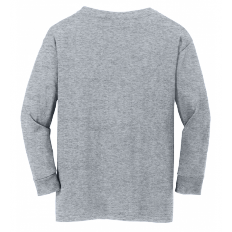 Youth Wagon Wheel Grey LS Tee