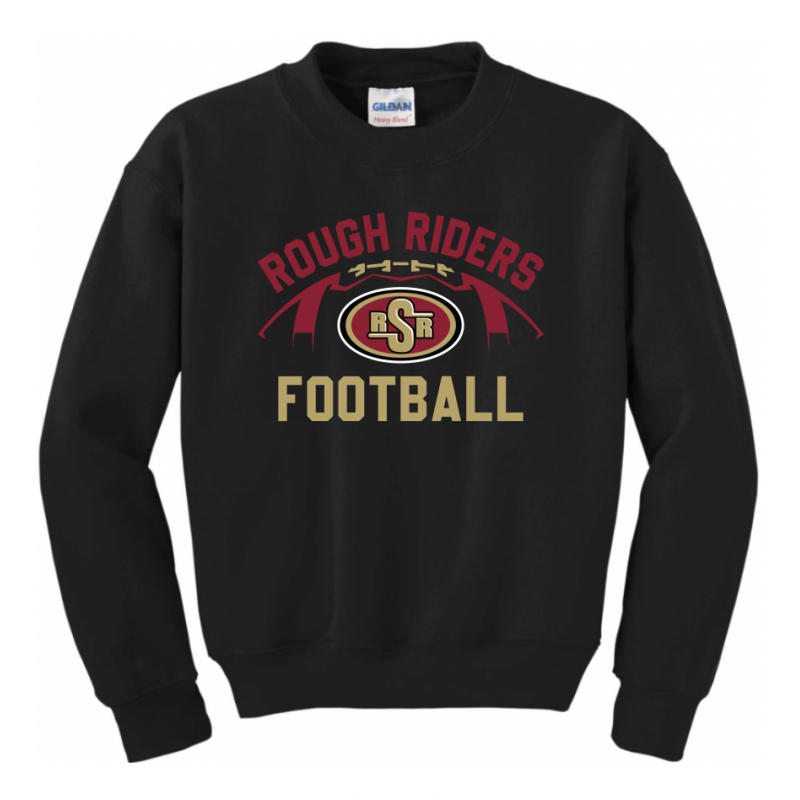 Youth RR Football Black Crew