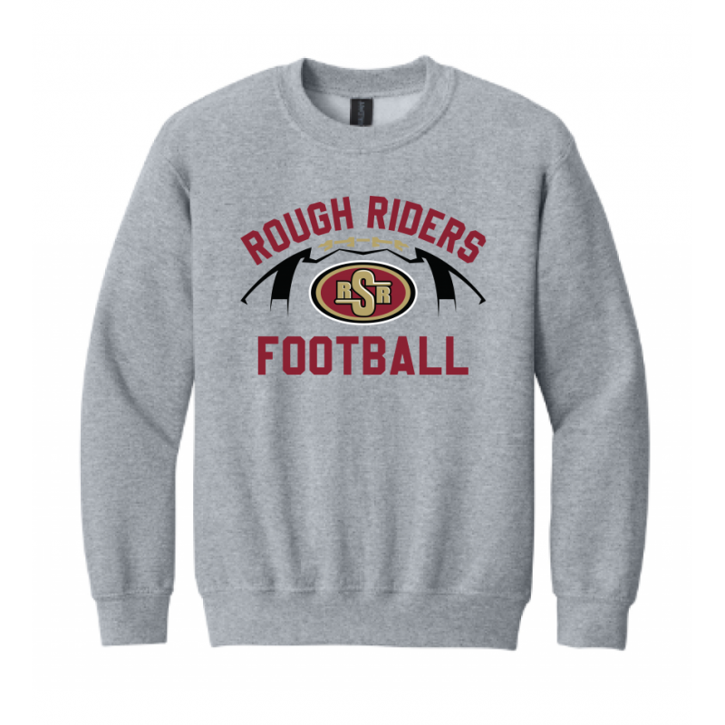 Youth RR Football Grey Crew