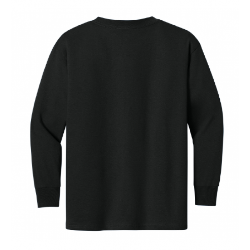 Youth Saginaw One TTS Black Cotton LS